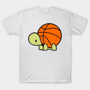 Basketball Turtle Tortoise Baller Reptile Gift T-Shirt